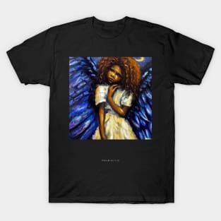 Black Female Angel T-Shirt